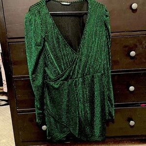 Sparkly Green Dress